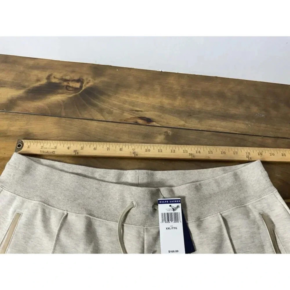 Polo Ralph Lauren Women Dune Tan Double-Knit Tech Jogger Pant Size XXL NWT 168$ - Picture 11 of 13